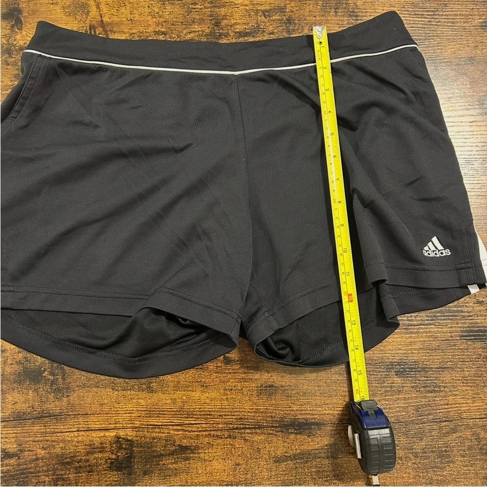 Adidas Women's Athletic Black Shorts Lightweight Performance Large - Picture 6 of 7